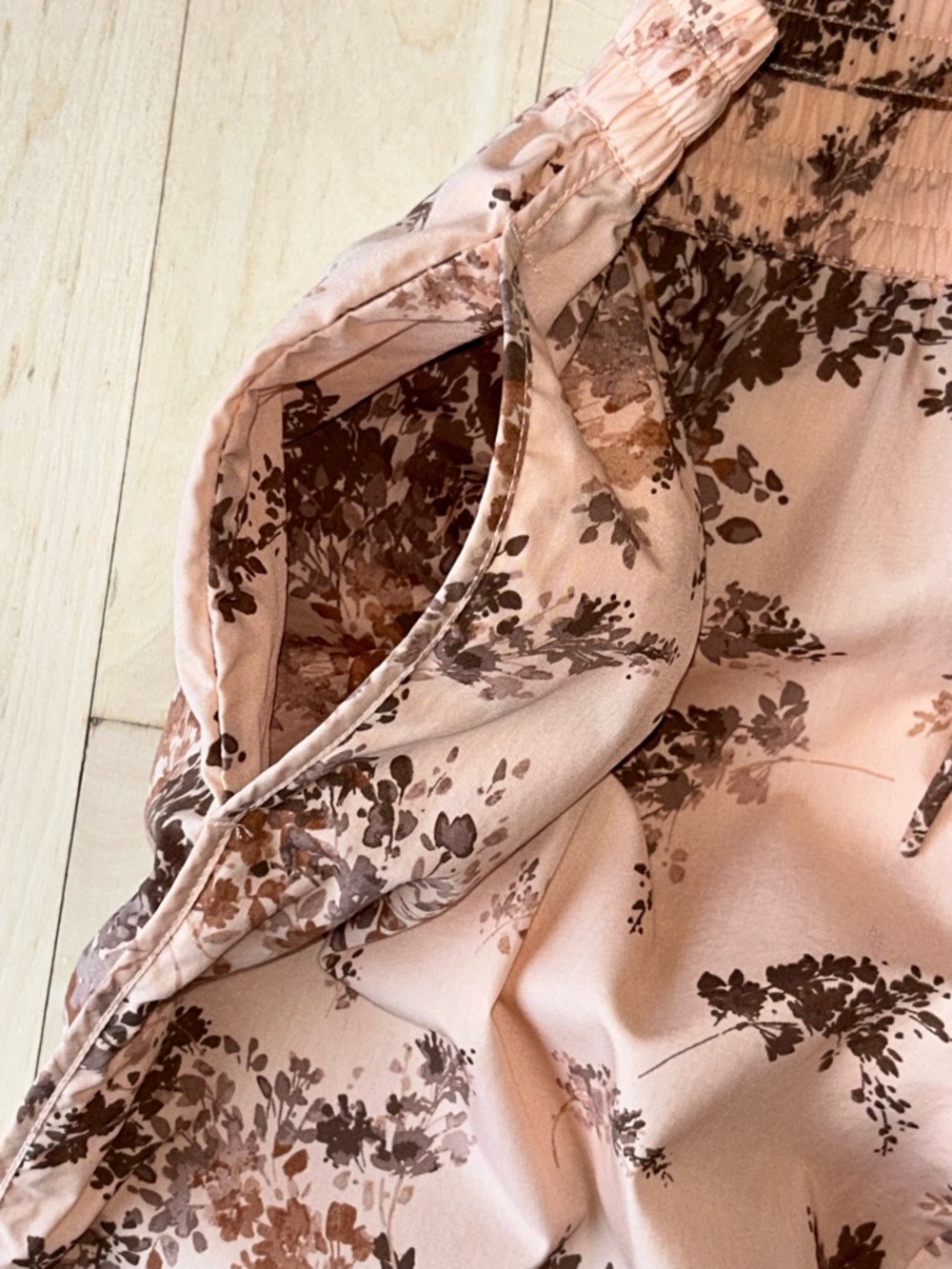Haven Well Within Organic Cotton Poplin Pajamas Painted Rose Print Size Small - Picture 13 of 16